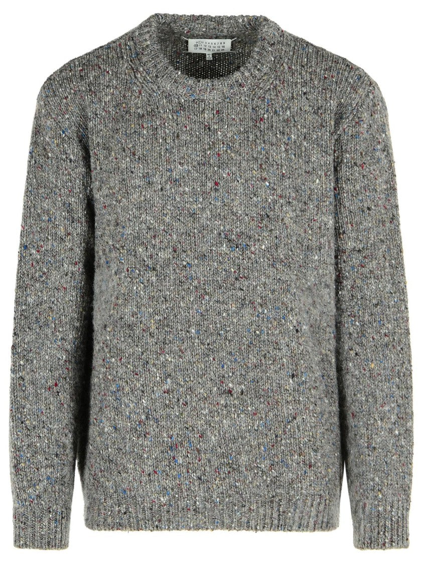 Maison Margiela Grey Virgin Wool Sweater