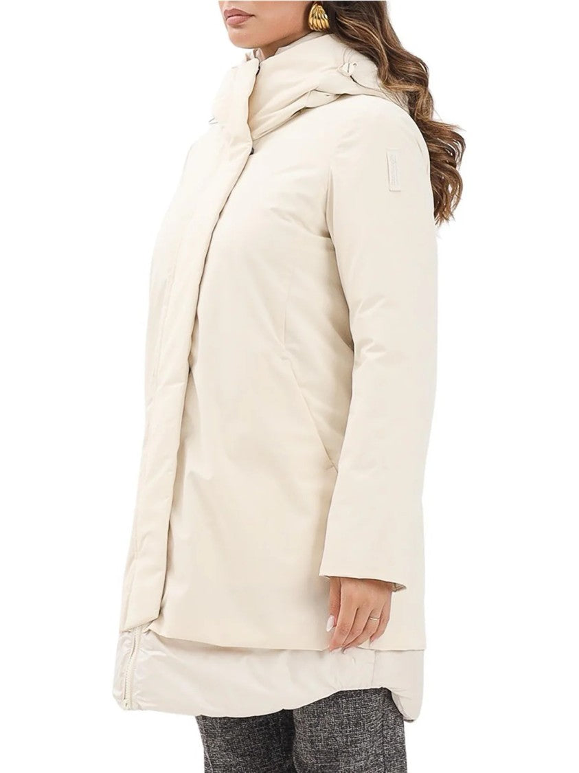 Bomboogie Beige Polyester Padded Jacket