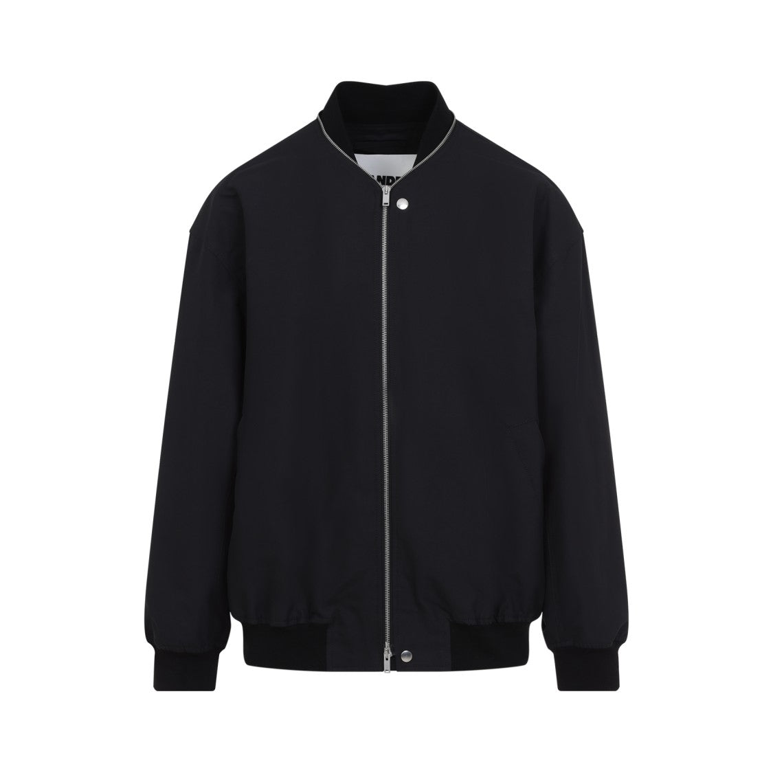 Jil Sander Black Cotton 11 Blouson