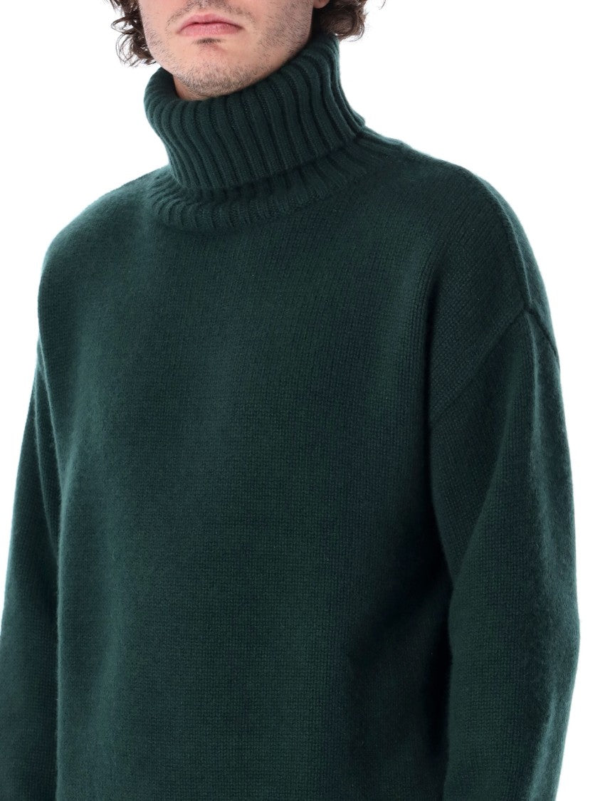 Extreme Cashmere Extra High Neck Oversized Sweater