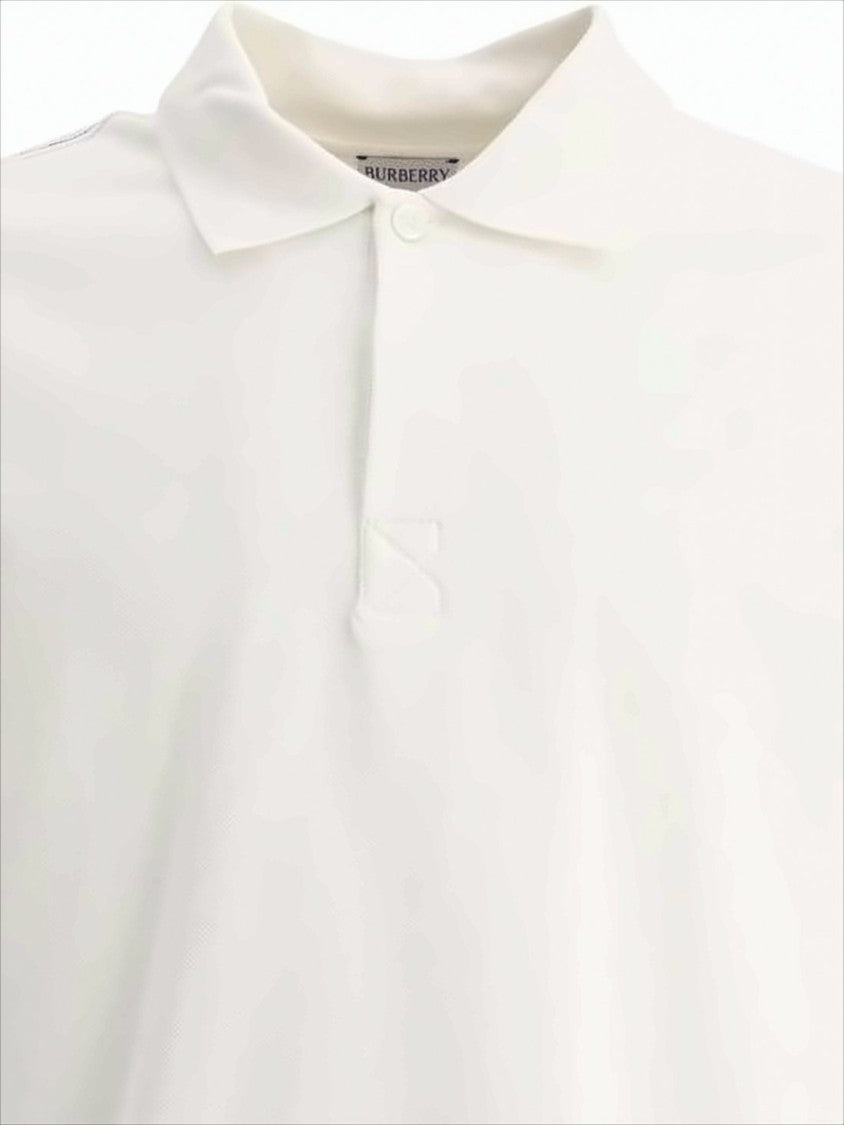 Burberry Short-Sleeve Polo Shirt With Traditional Collar