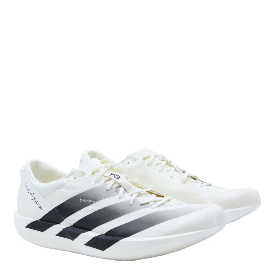 Y-3 Low-Profile White Sneakers