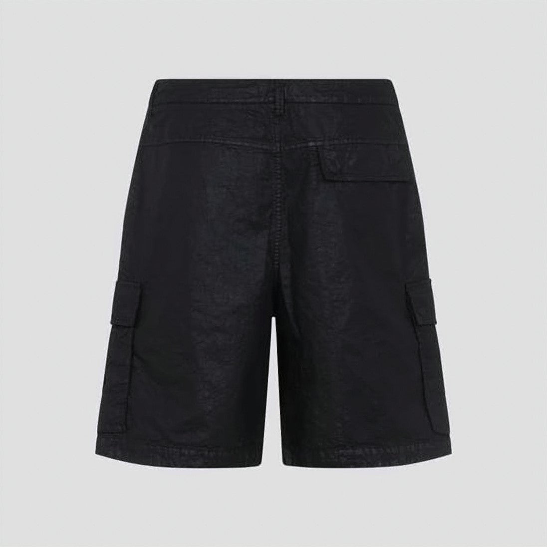 Stone Island Loose Fit Cargo Bermuda Shorts In Nylon Panama Tc