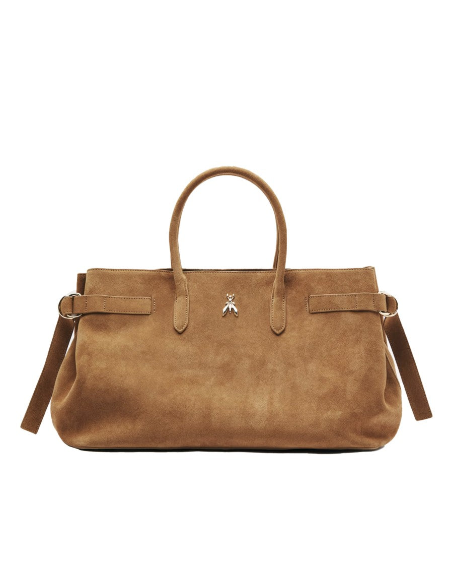 Patrizia Pepe New Business Large Handbag Beige