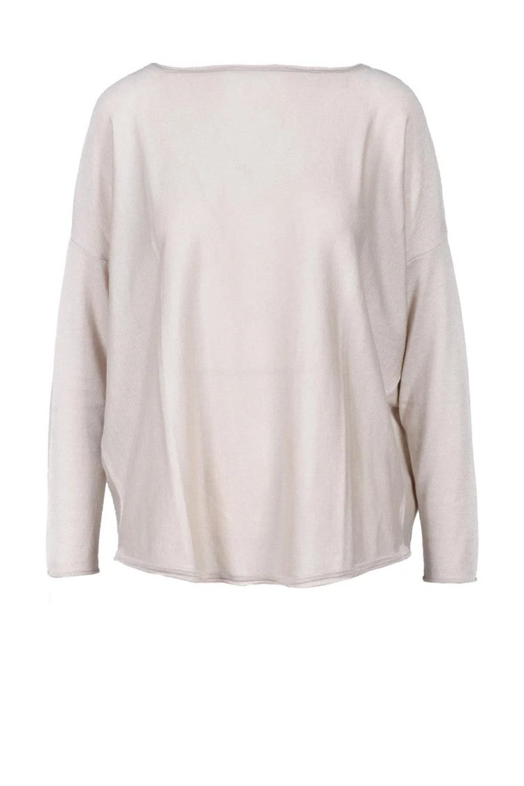 Wild Cashmere Silk And Cashmere Sweater - Beige