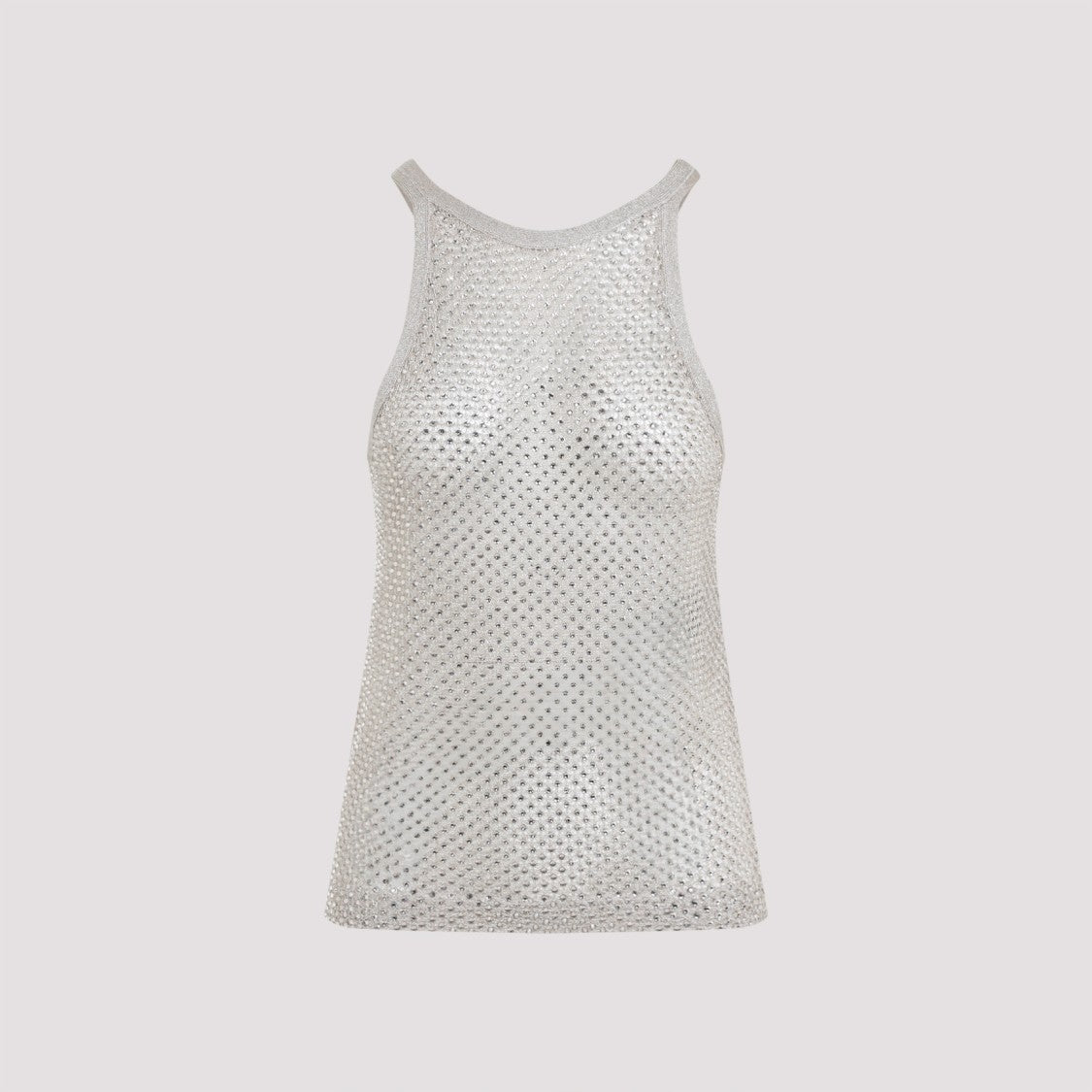 Tom Ford Fitted Shimmering Mesh Top