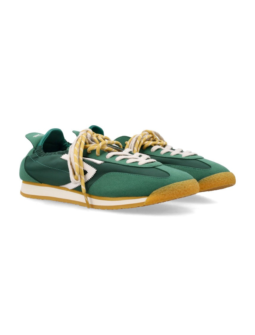 Puraai Vegan Leather Double Lacing Sneakers