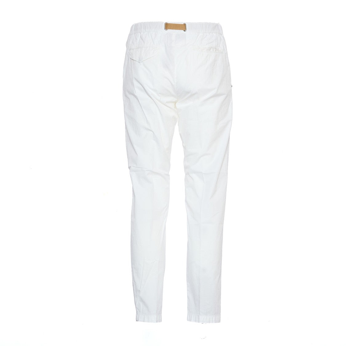 Whitesand White Pants With Adjustable Drawstring