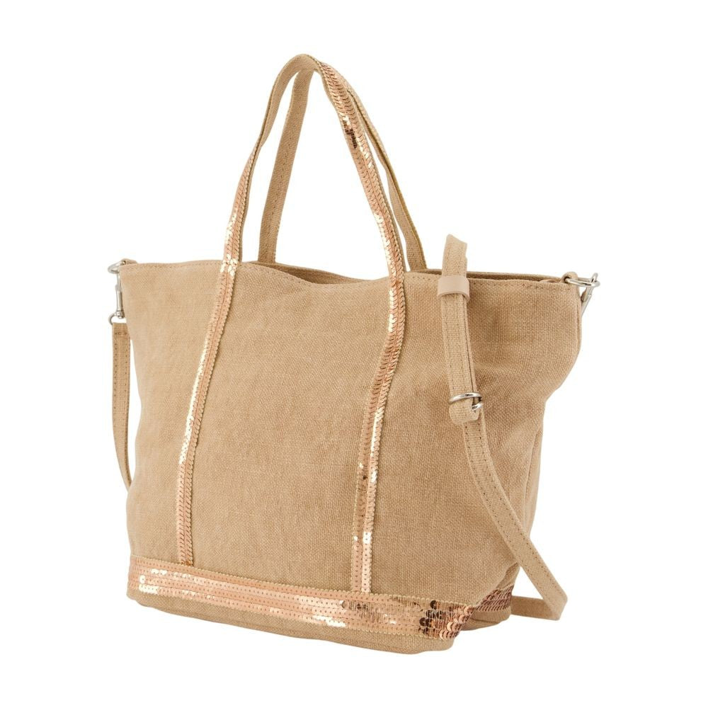 Vanessa Bruno S Shopper Bag - Linen - Pink