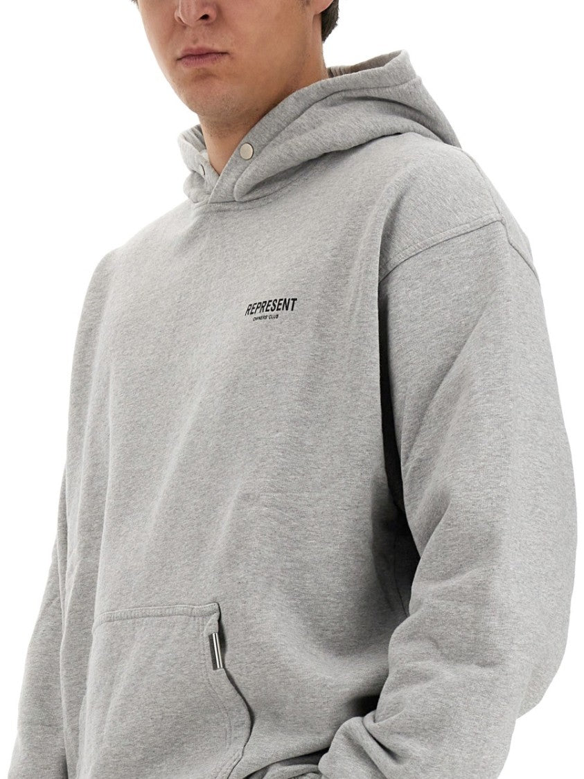 Represent Hooded Sweatshirt With Subtle Logo