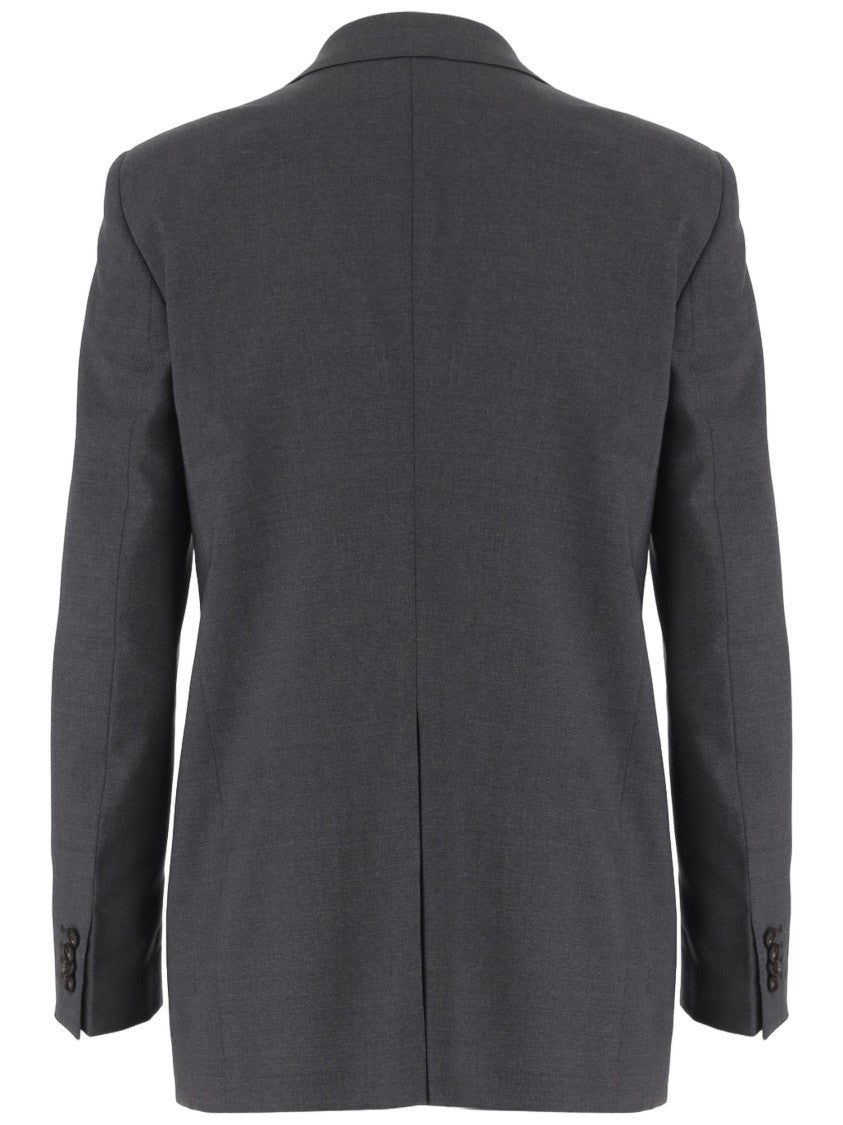 Tagliatore Structured Stretch Wool Jacket