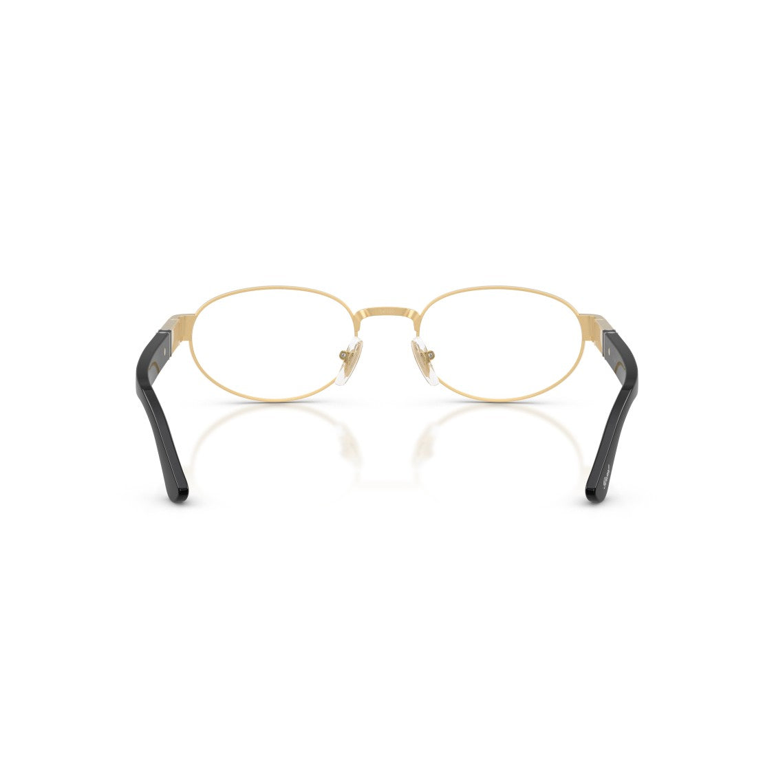 Persol 0Po1026v Oval Metal Frame Eyeglasses