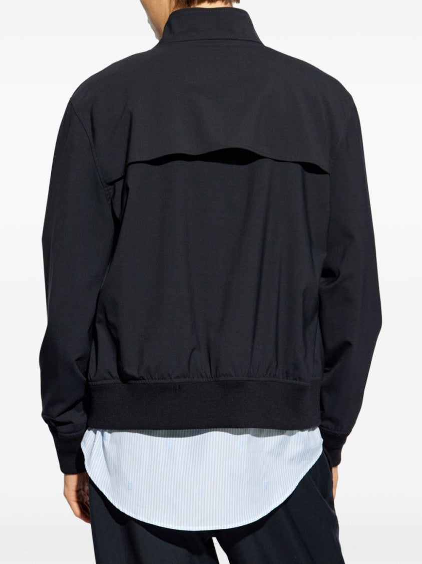 Givenchy Navy Wool Blend Jacket