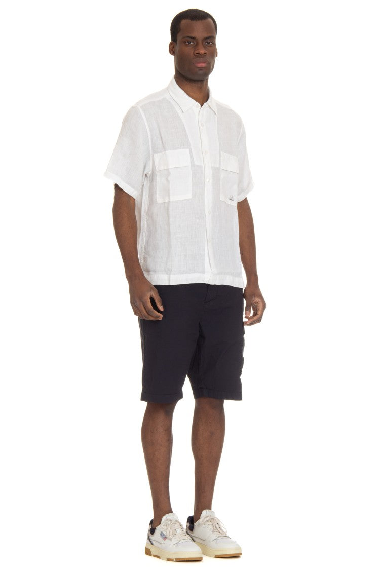 C.P. Company Short-Sleeve Linen Shirt