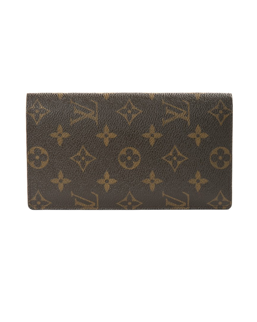 Louis Vuitton Brown Brazza Monogram Canvas Wallet
