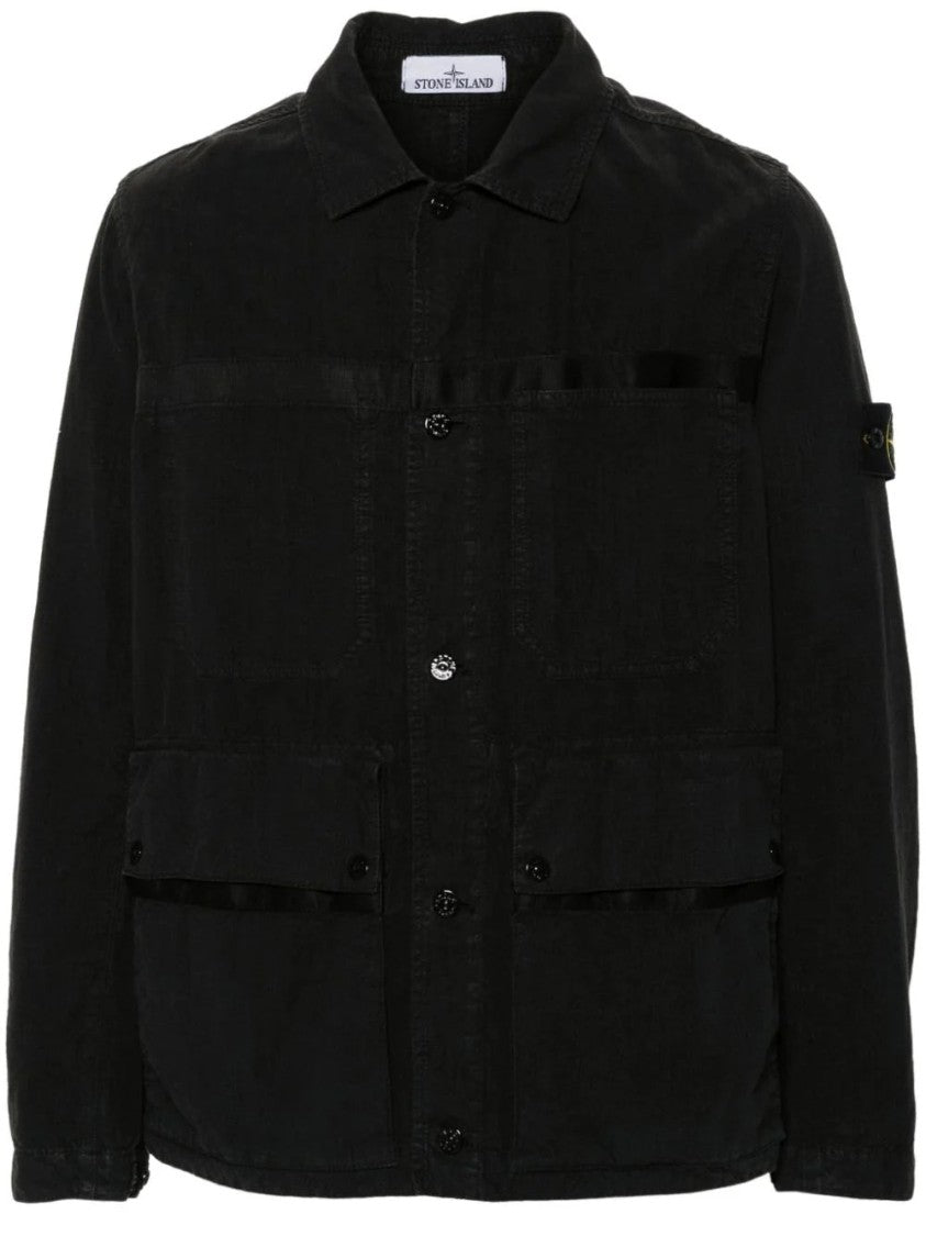 Stone Island Compass Badge Shirt Jacket