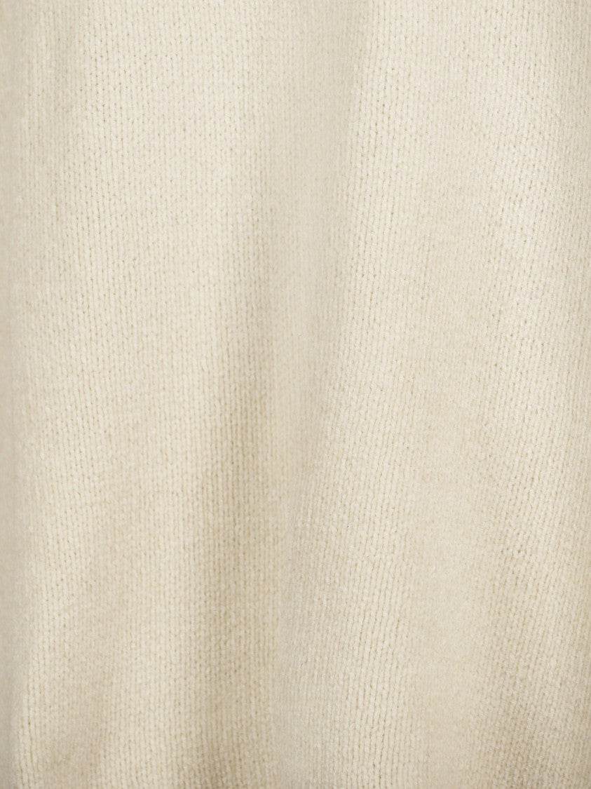 Loulou Studio Relaxed-Fit Deep V-Neck Sweater