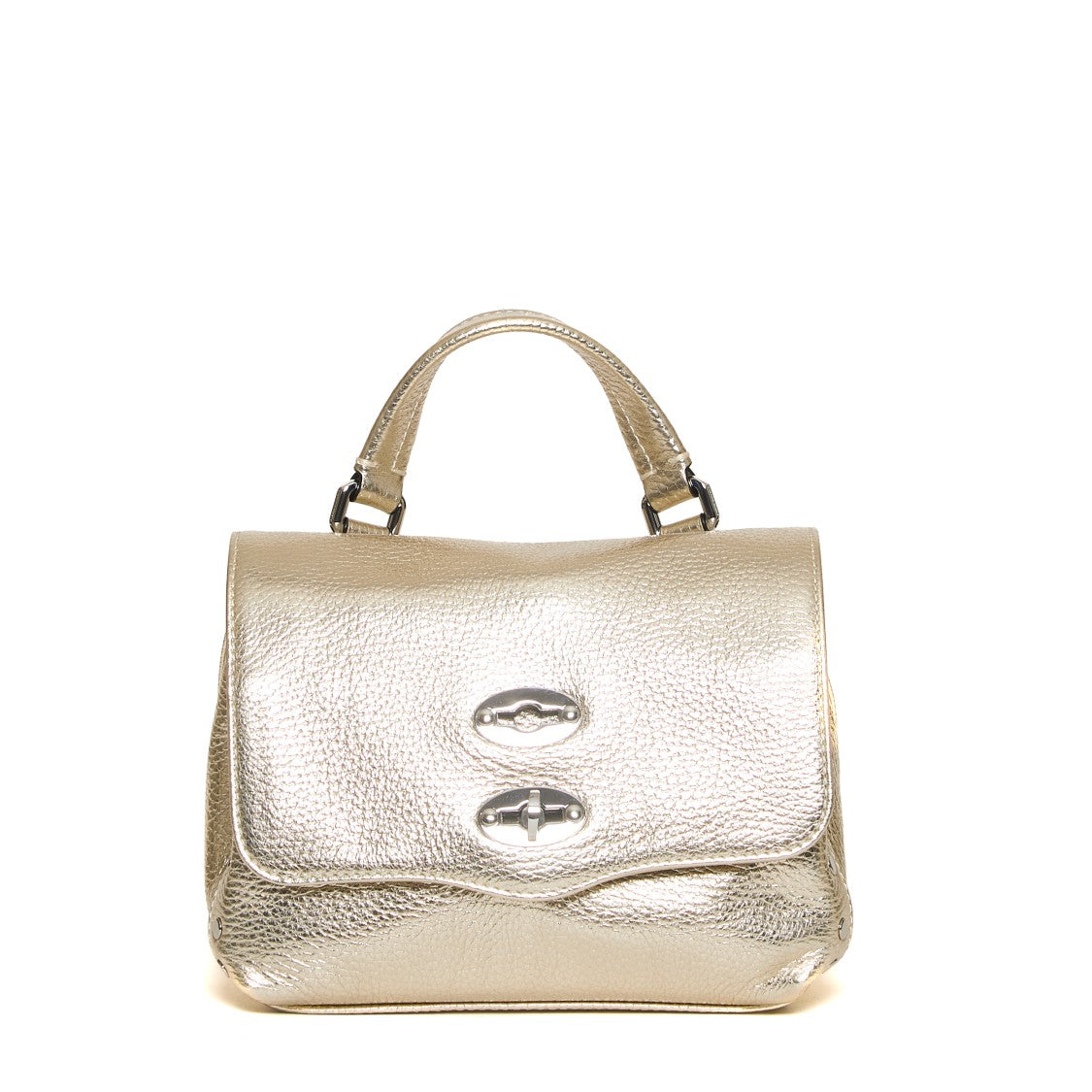 Zanellato Postina Baby Daily Metal Gold Handbag