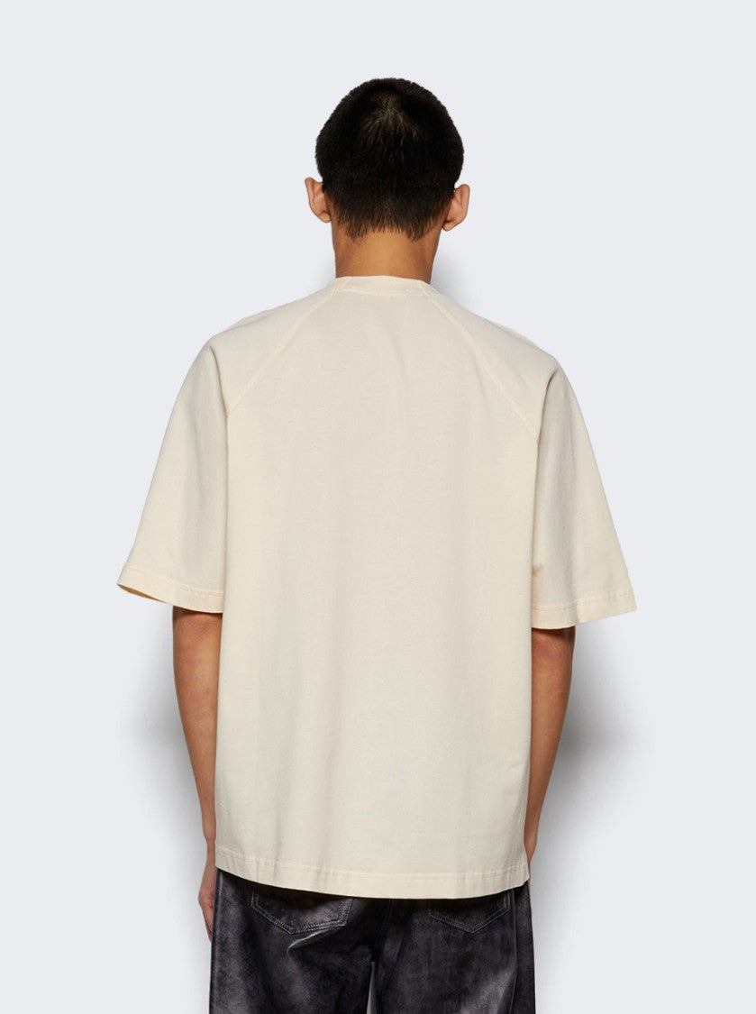 Jacquemus Typo Tee Light Beige