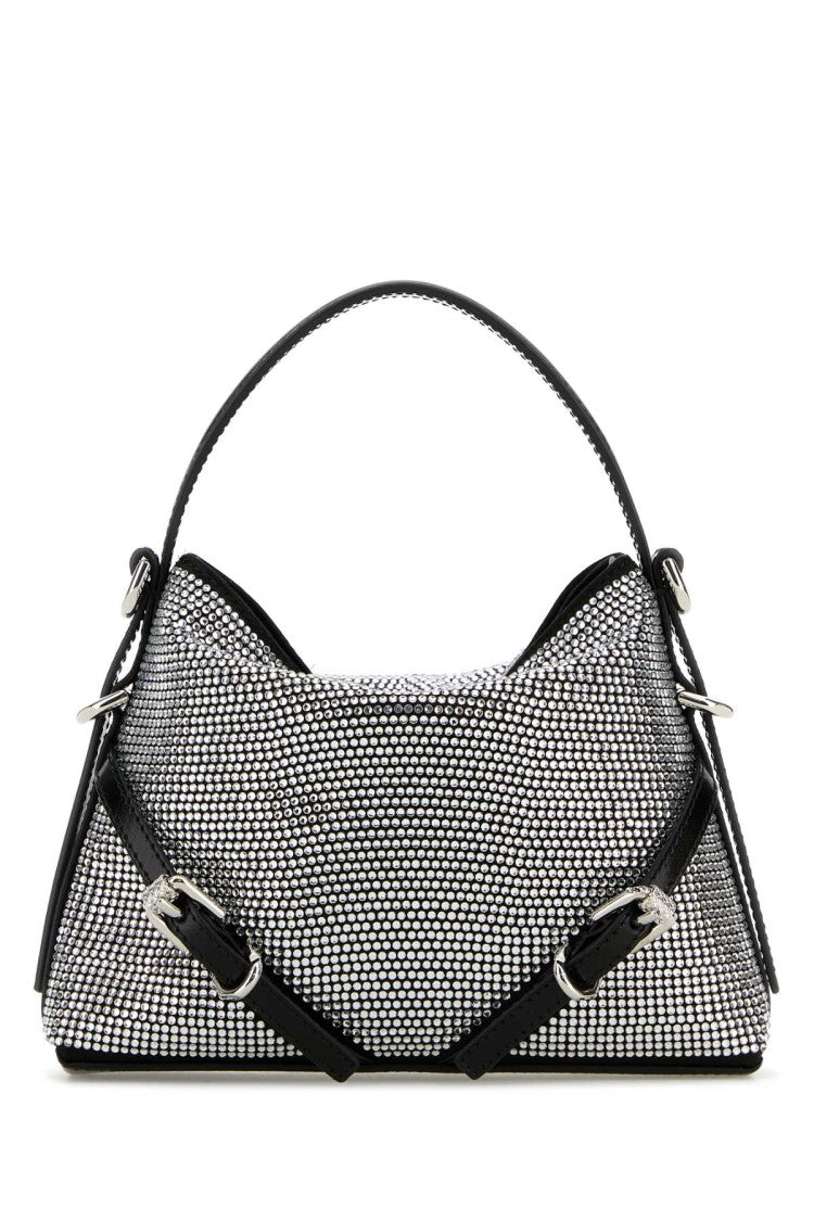 Givenchy Embellished Satin Nano Voyou Handbag