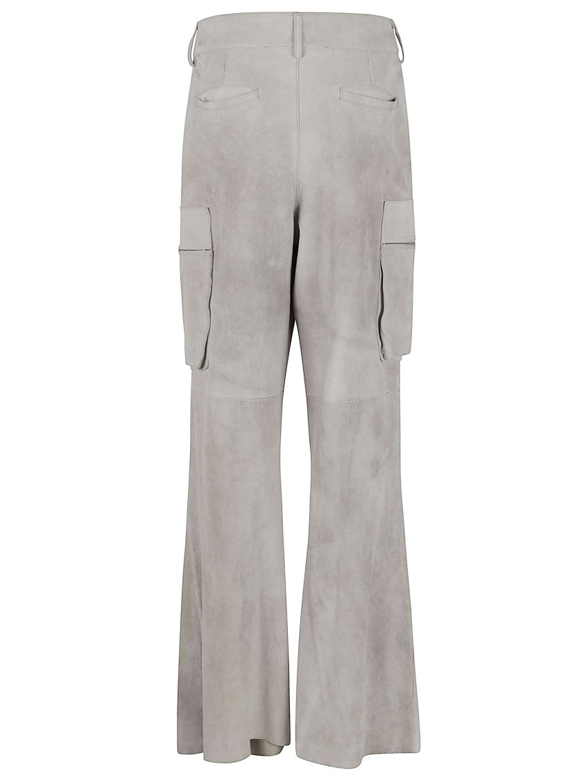 Salvatore Santoro Wide Leg Trousers With Cargo Pockets