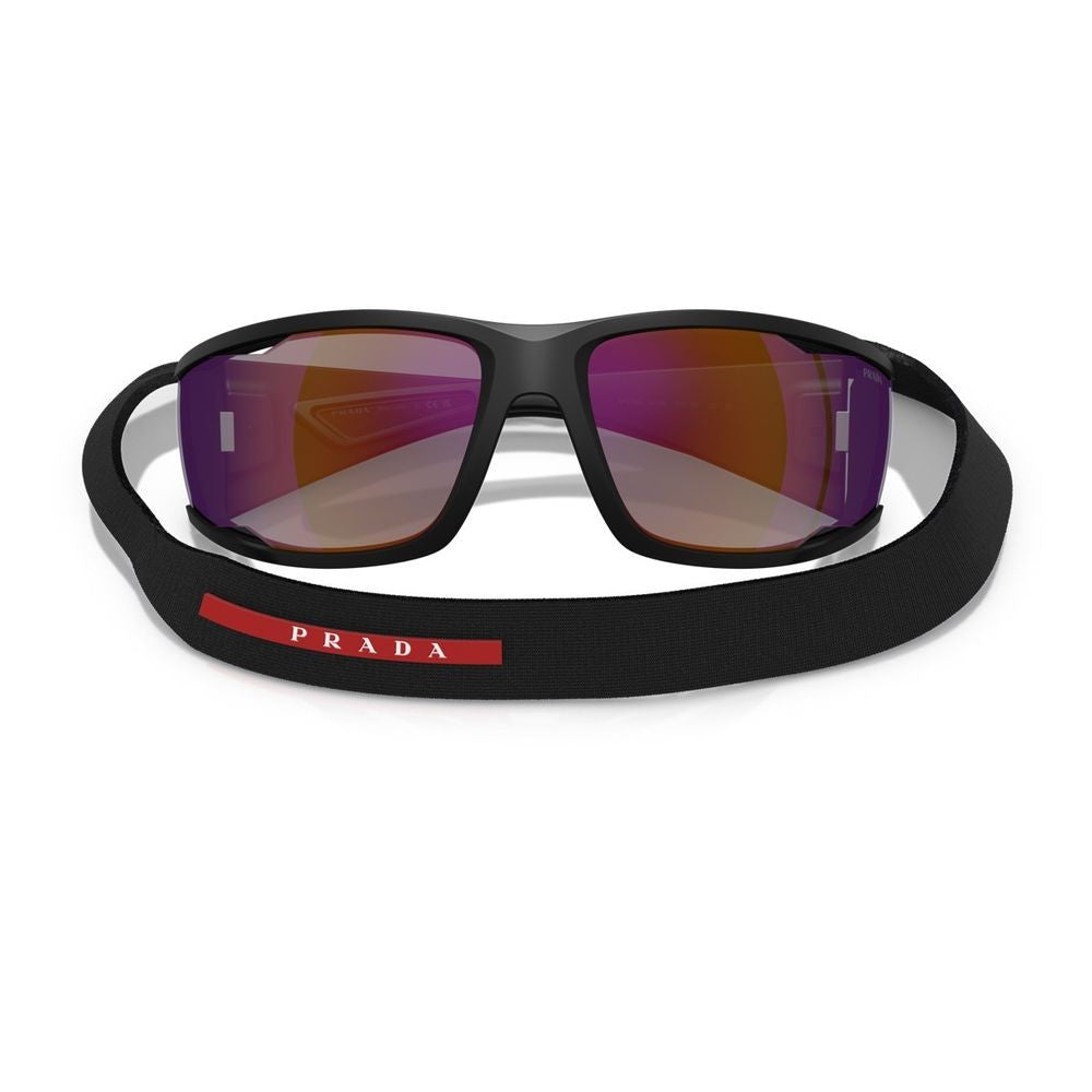 Prada Linea Rossa Ps A04s Wraparound Sunglasses With Innovative Ventilation