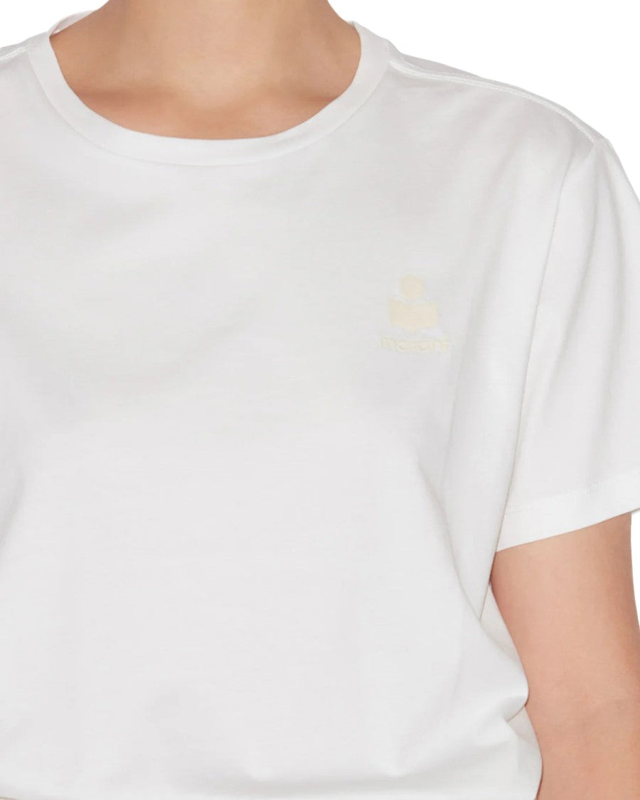 Isabel Marant Relaxed Fit Short-Sleeved T-Shirt With Subtle Logo Detail
