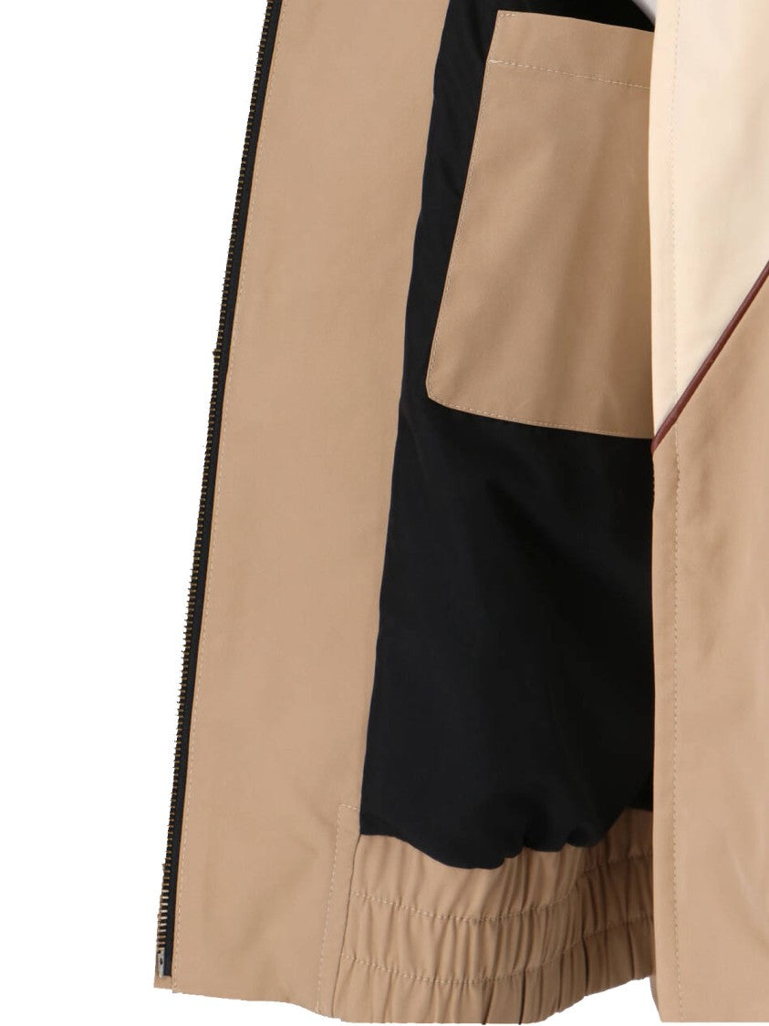 Valentino Beige Jacket With Structured Silhouette And Minimalist Design