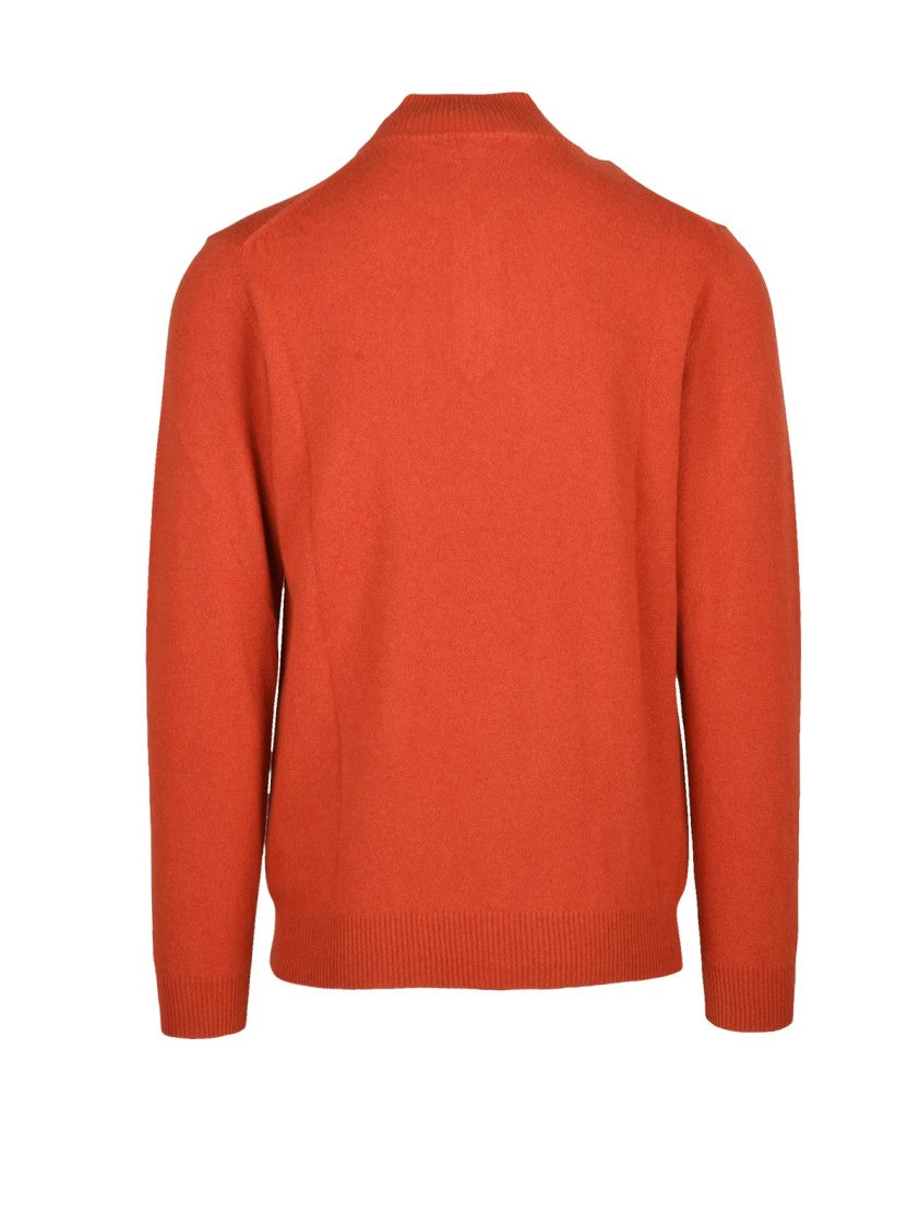 Daniele Fiesoli Merino Wool Cashmere Sweater - Brown
