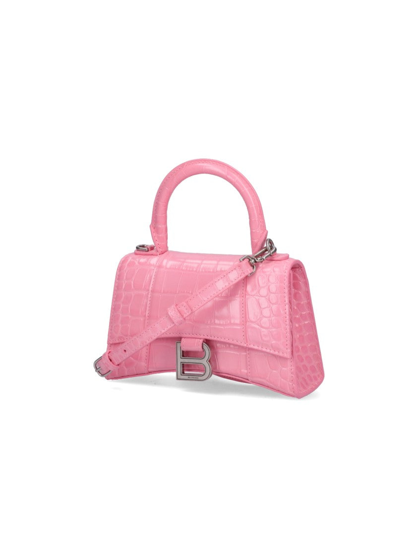 Balenciaga Hourglass Xs' Handbag – Pink