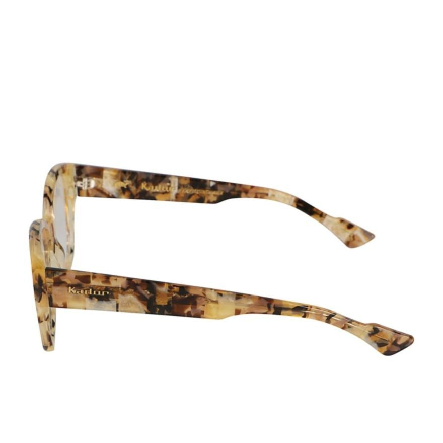 Kador Tortoiseshell Toska Glossy Square Eyeglasses
