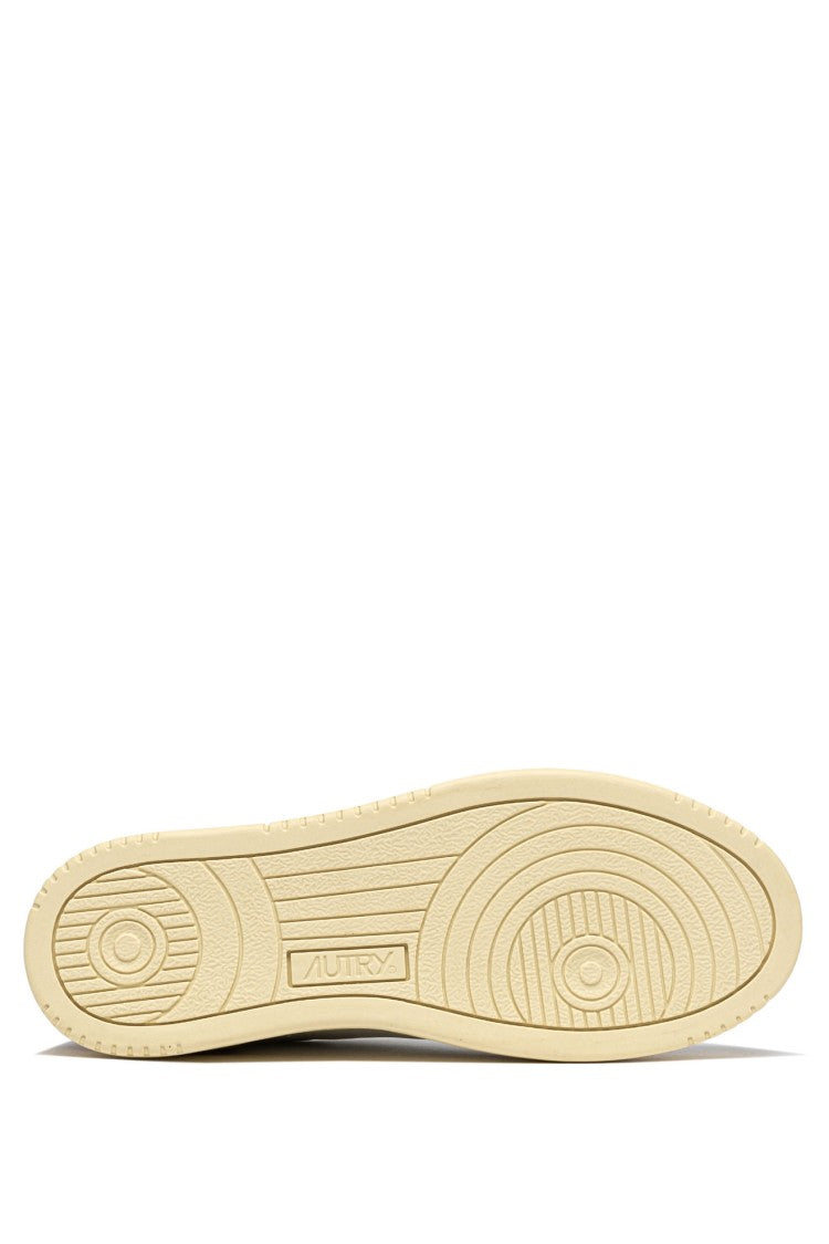 Autry Tobacco Medalist Suede Leather Sneakers
