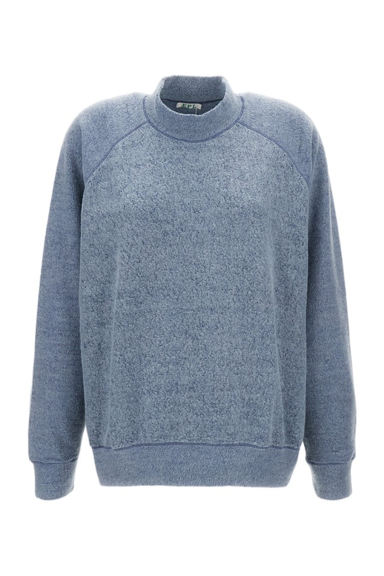 Epl Crew Neck Jumper With Raglan Sleeves And Reinforced Seams