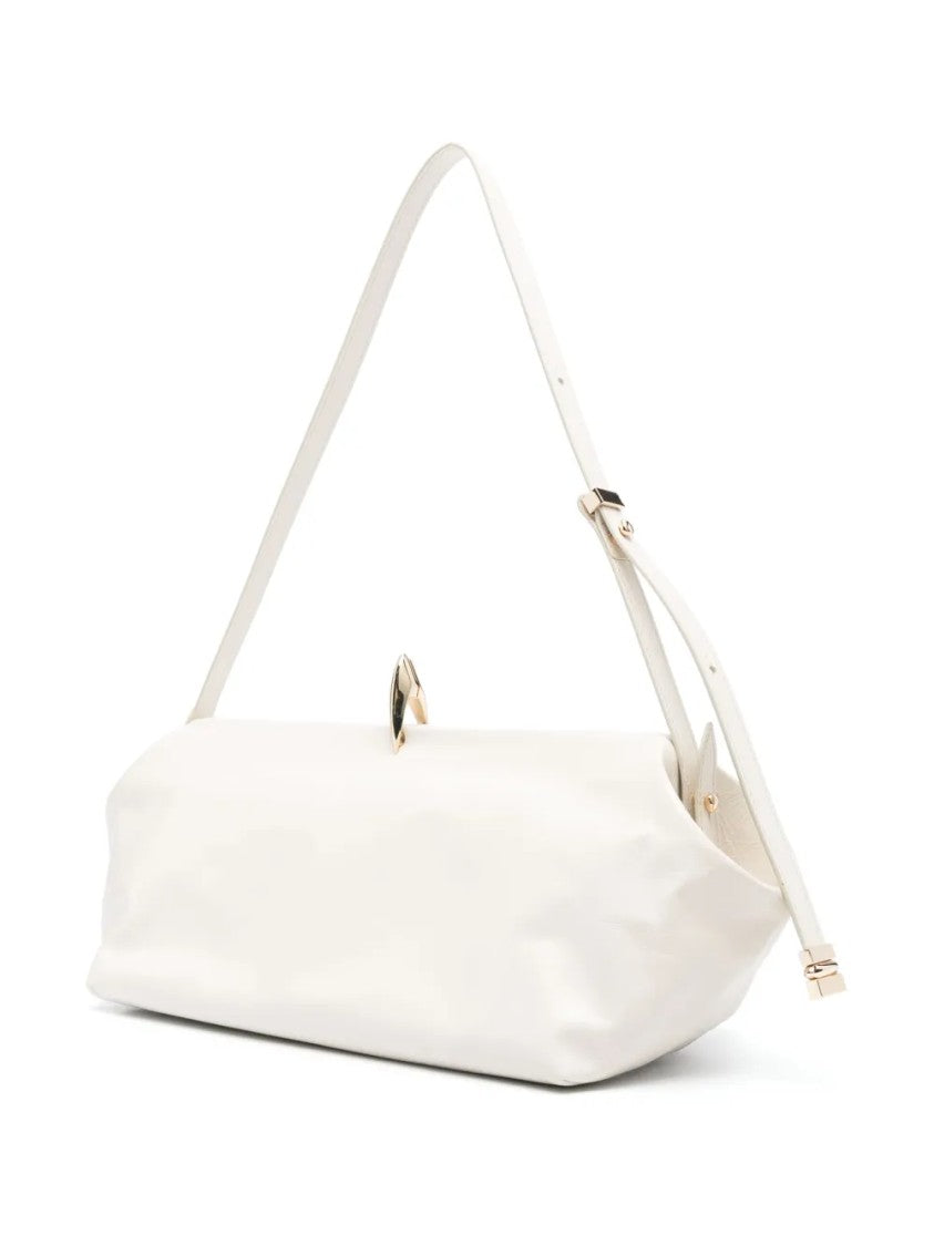 Benedetta Bruzziches Structured Handbag With Detachable Shoulder Strap