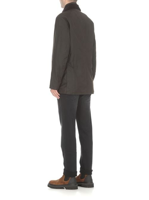 Barbour Green Waxed Cotton Jacket