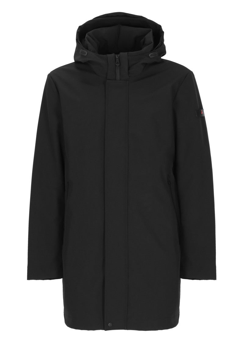 Peuterey Blue Albali Hooded Padded Coat