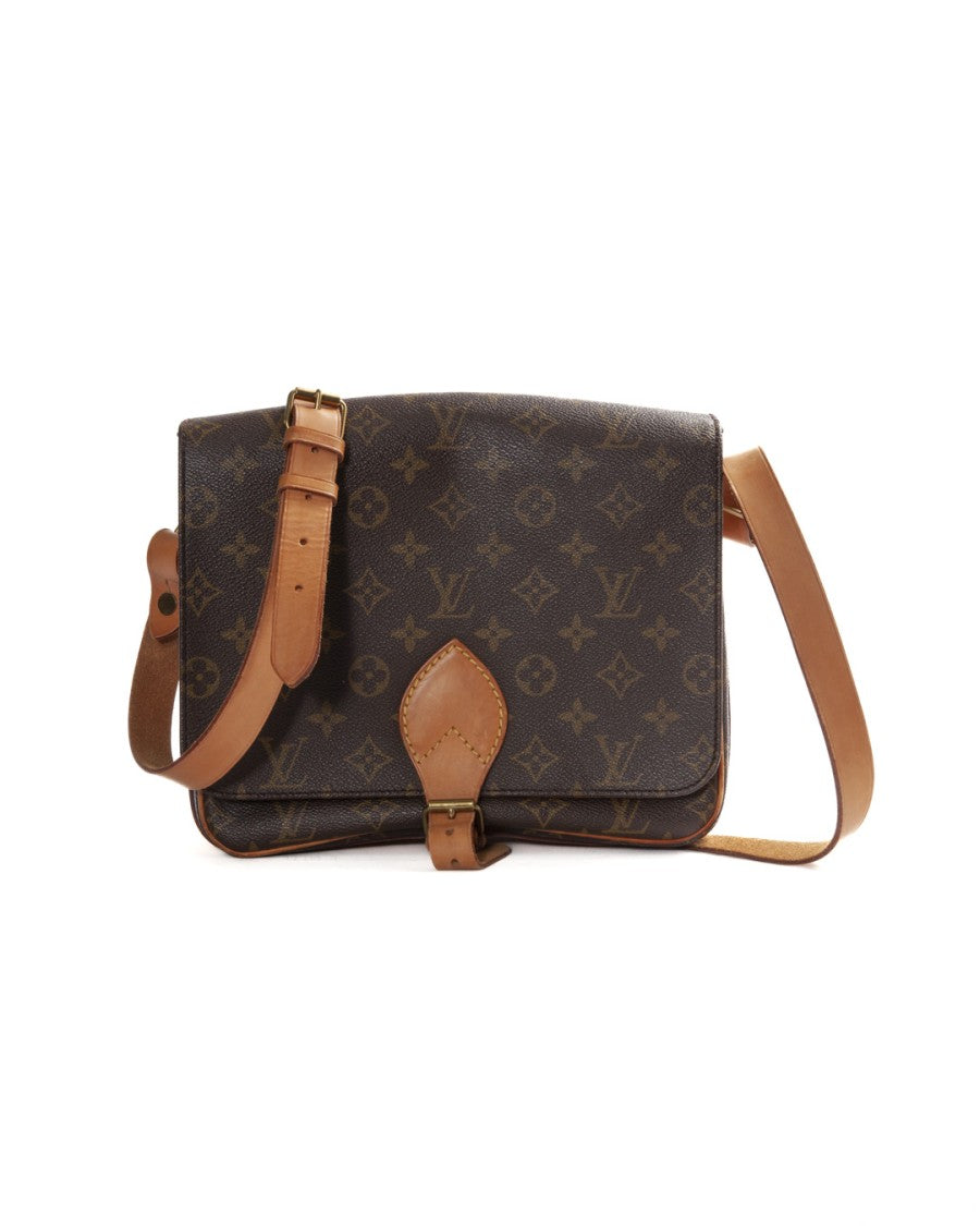 Louis Vuitton Cartouchière Gm Monogram Bag With Structured Design