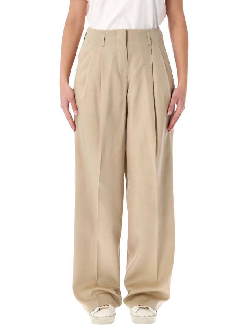 Golden Goose Wide Pant Wool Gabardine