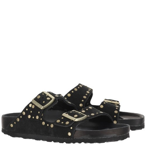Birkenstock Sandals Arizona Rivet In Suede