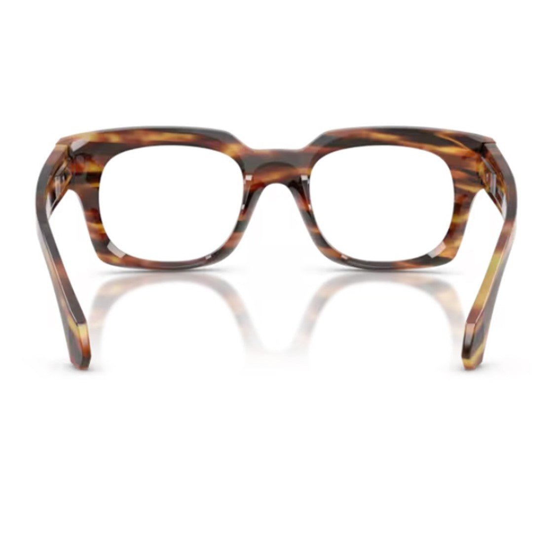 Alain Mikli Havana A03540 Acetate Mottled Square Sunglasses