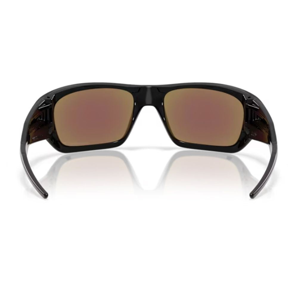 Oakley Oo9486 - Masseter Glossy Black Wraparound Sunglasses