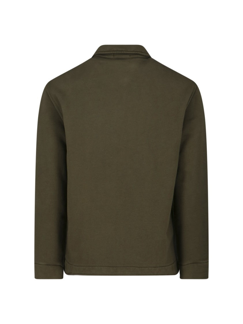 Polo Ralph Lauren Classic Knit Green Sweater With Ribbed Cuffs