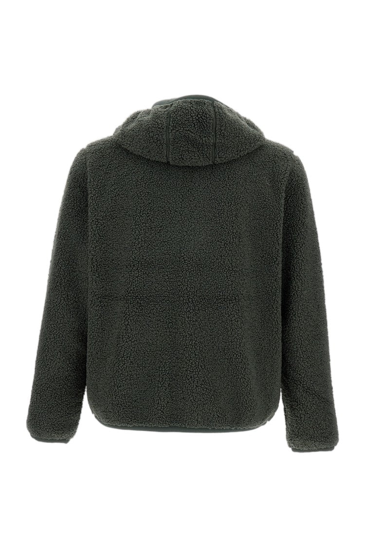 K-Way Reversible Double-Sided Sherpa Jacket With High Collar