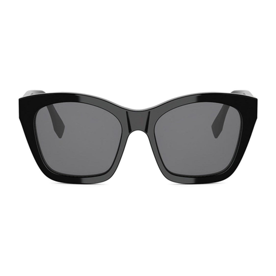 Fendi Black Forever Fe40205i Angular Cat-Eye Acetate Sunglasses