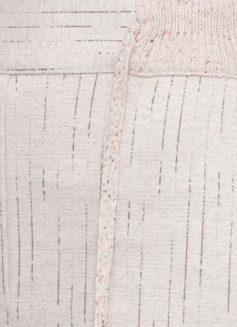 D. Exterior Grey Wool Blend Pants