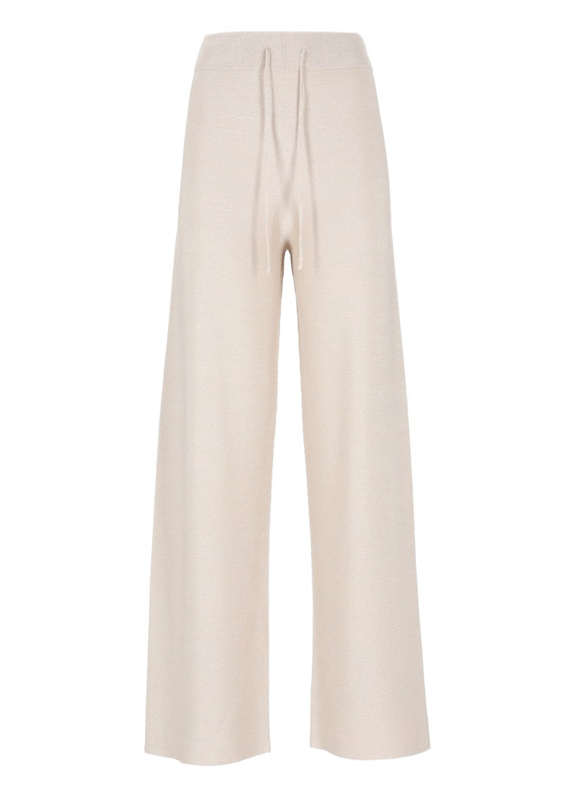 Fabiana Filippi Wide-Leg Pants With Lurex Detailing