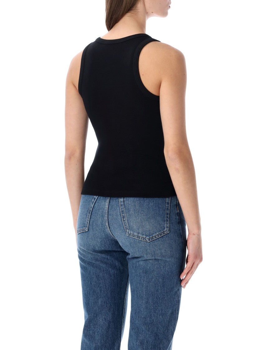 Givenchy Slim-Fit Minimalist Tank Top With Vintage Graphic Design