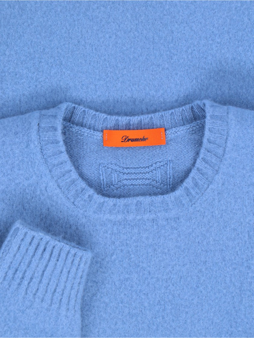 Drumohr Wool Sweater – Light Blue