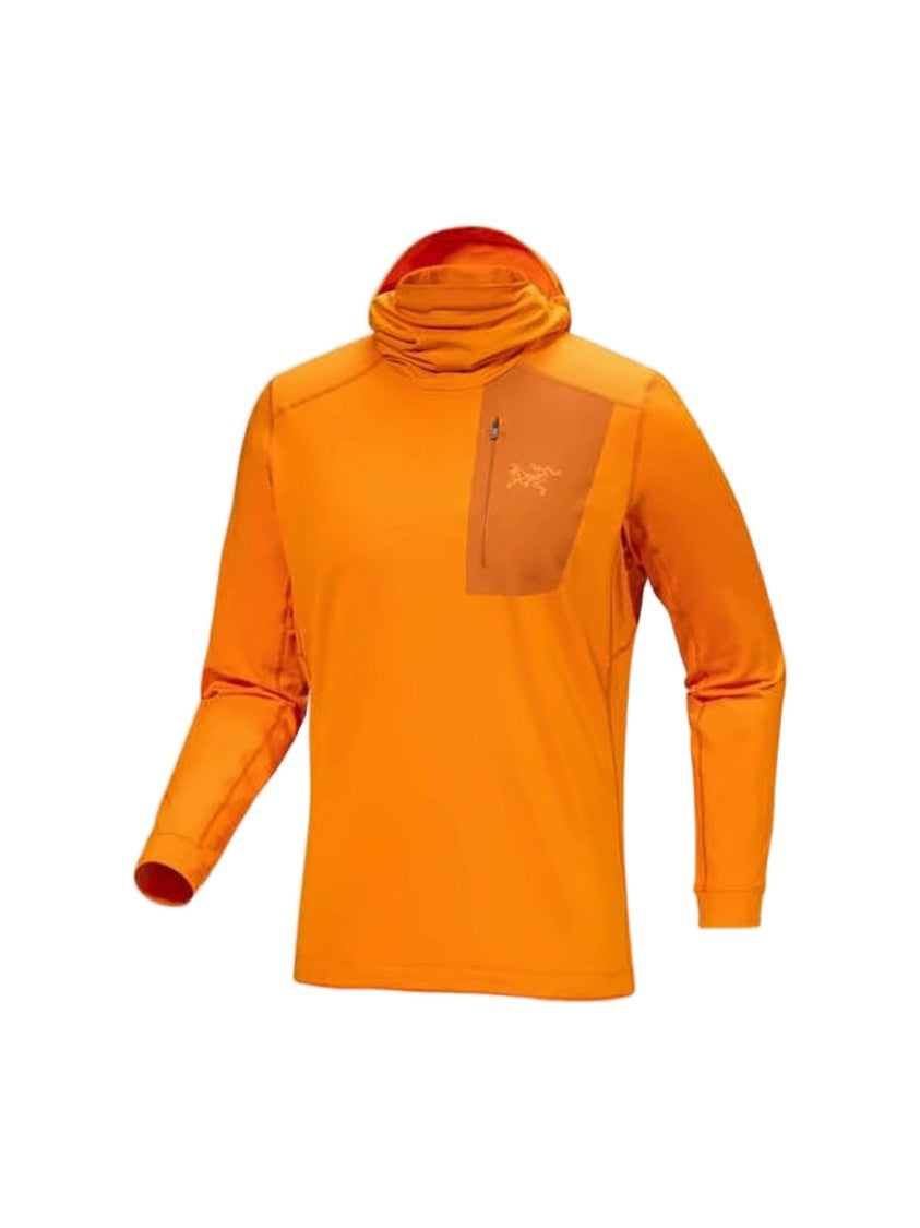 Arc'teryx Orange Long-Sleeve Activewear Top