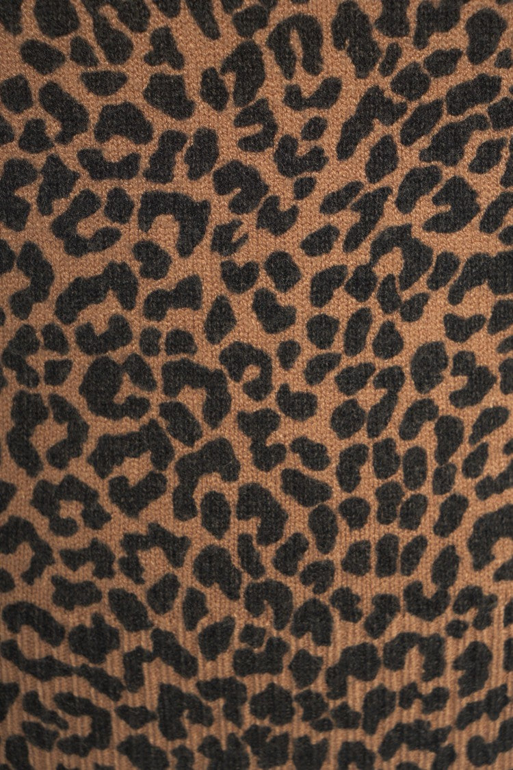 Kaos Animal Print Knit Top